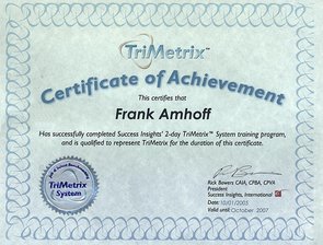 Success Insights 2-day TriMetrix
