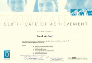 Certified management trainer 